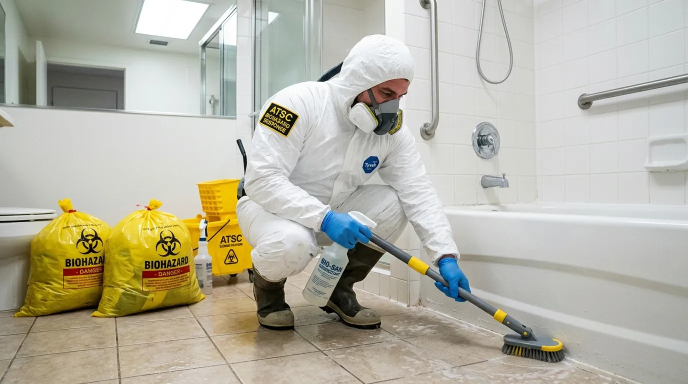 Decontamination equipment deployed for Blood Cleanup in Pataskala